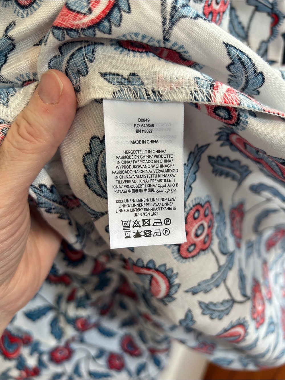 NWT Boden Eve 100% Linen Midi Dress With Short Sleeves Size 14 - Picture 12 of 13